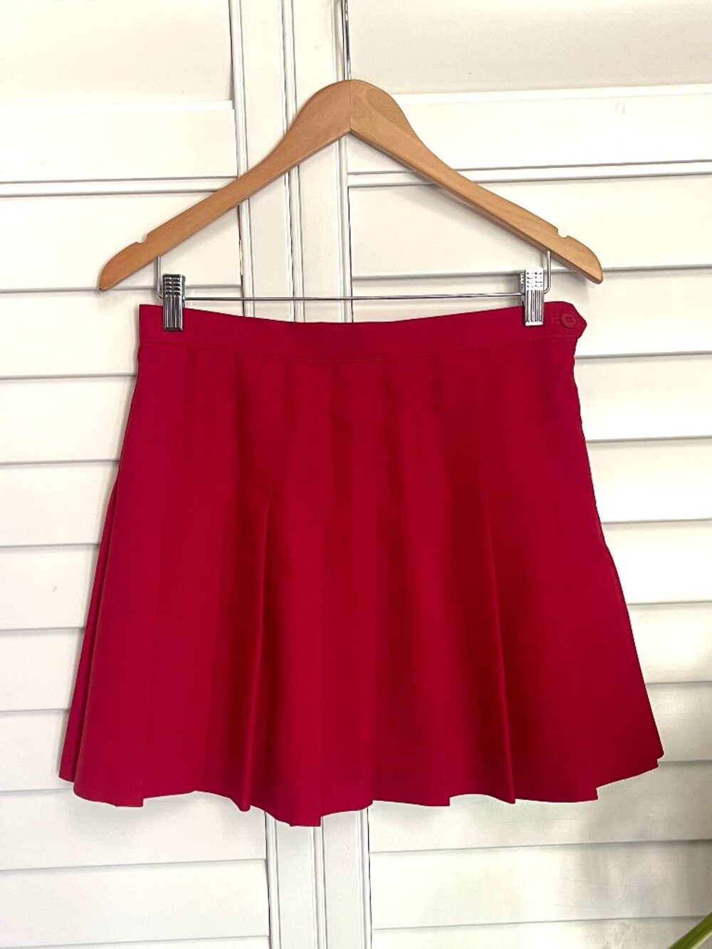 *Vintage* American Apparel Tennis Cheerleader Skirt in Red Size Large - Picture 7 of 16